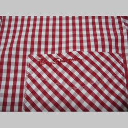 Ben Sherman pánska košeľa s dlhým rukávom, červenobiela 55%bavlna 45%polyester.